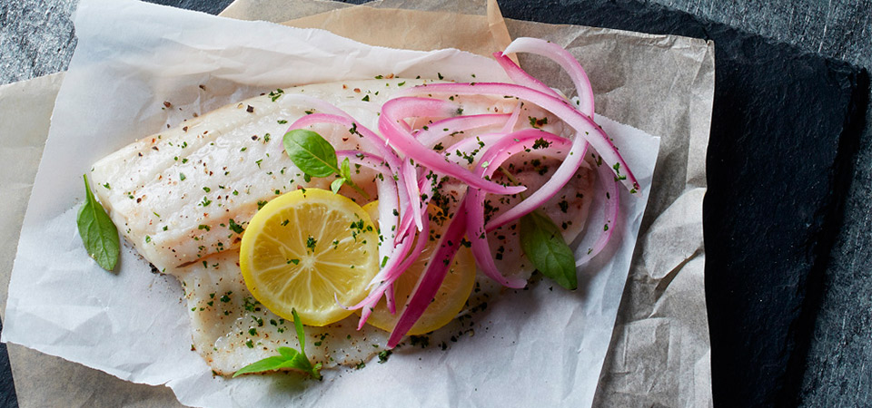 Pescado Empapelado Con Albahaca Chef Oropeza