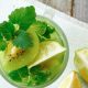 Agua de kiwi y limon