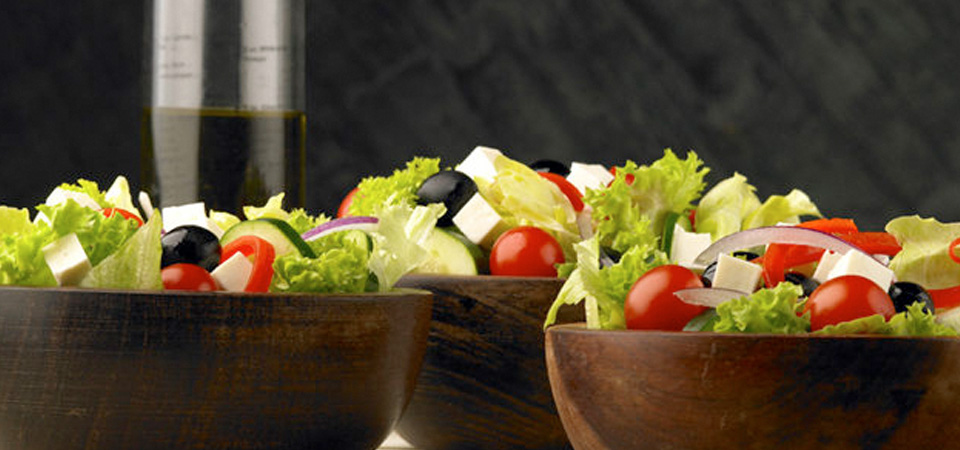 Ensalada a la Griega con Tomates Cherry