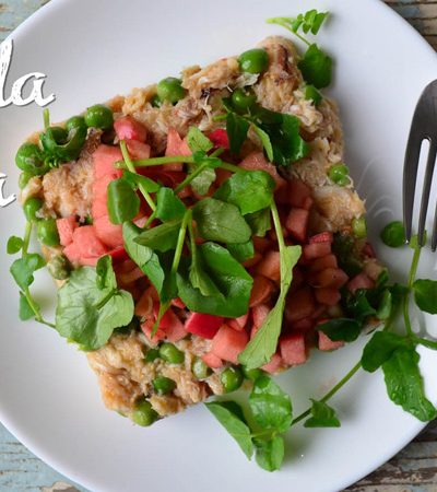 ensalada de jaiba con manzanas y mayonesa alternativa de chipotle