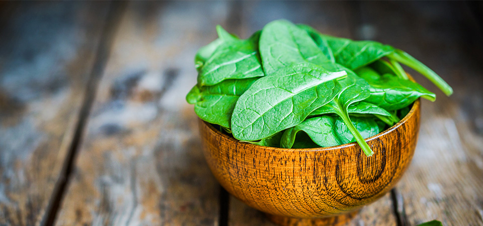 espinacas con cacahuate