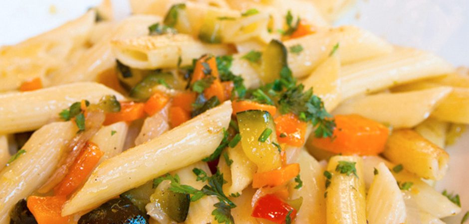 Pasta Con Vegetales Chef Oropeza 7434