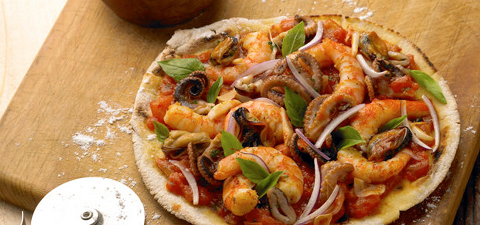 Pizza de mariscos | Chef Oropeza
