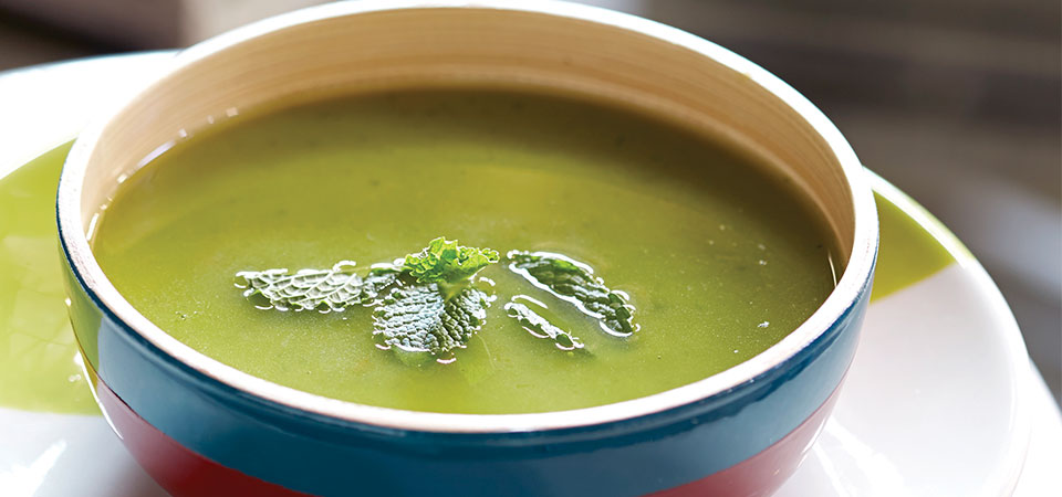 Sopa de Chícharos con Menta | Chef Oropeza