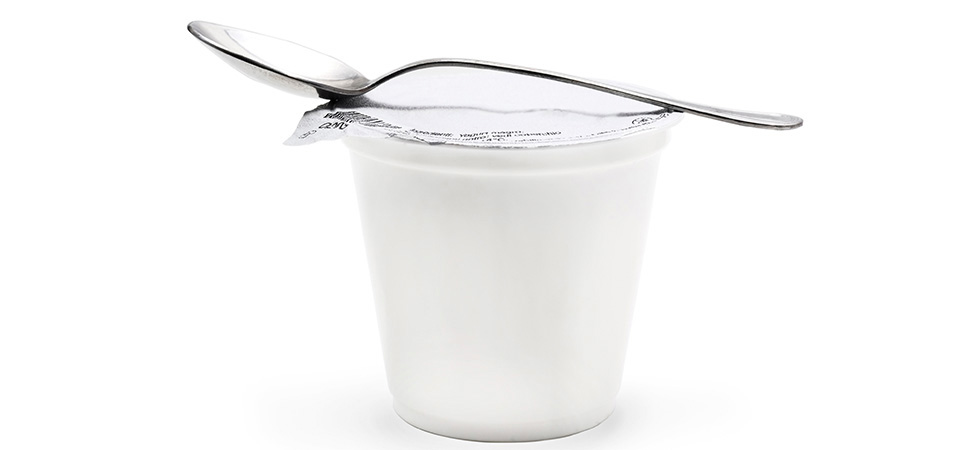yogurt con platano