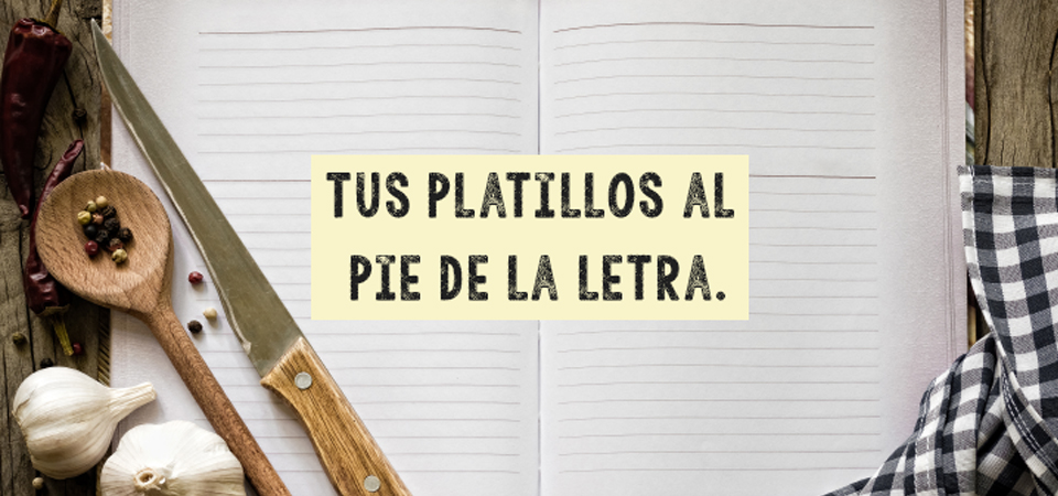 Aprende a leer recetas de cocina