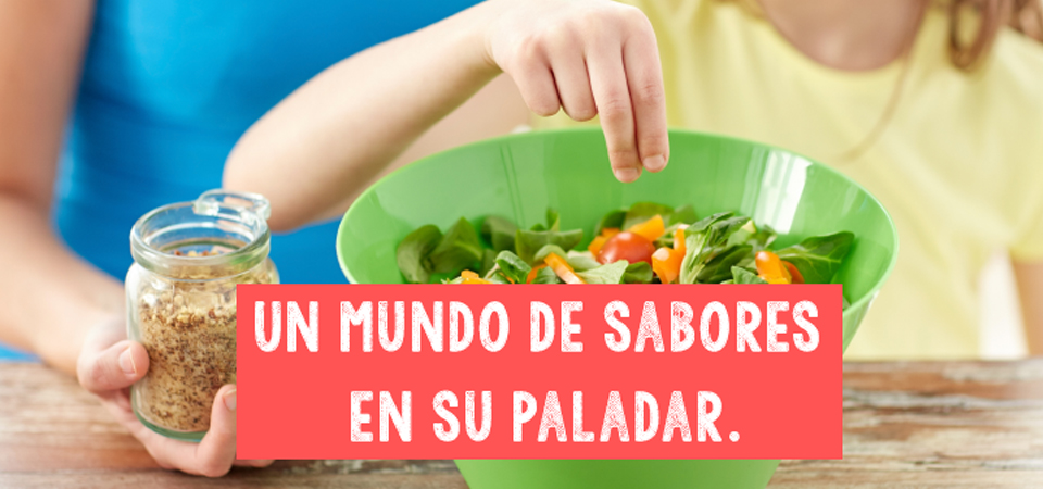 Ingredientes que deben probar tus hijos