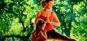 Yoga, niños y papás