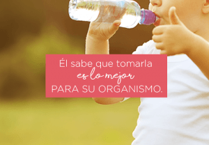 El buen hábito de tomar agua