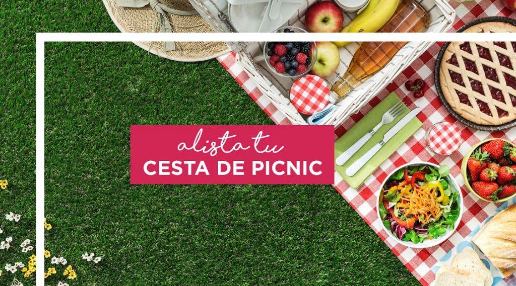 Alista tu cesta de picnic