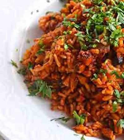 Arroz al Guajillo