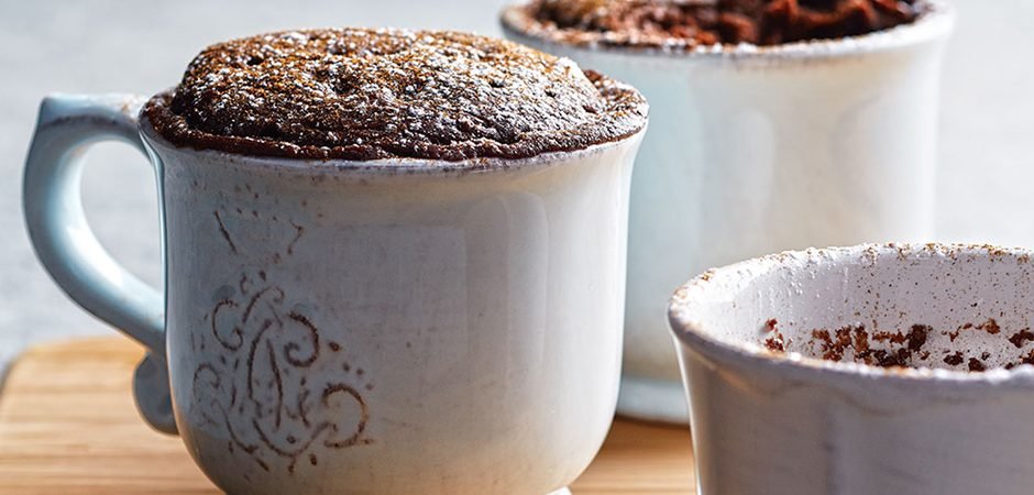 preocupación Descendencia fácilmente Brownie de chocolate en taza | Chef Oropeza
