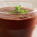 Cremoso pudín de chocolate