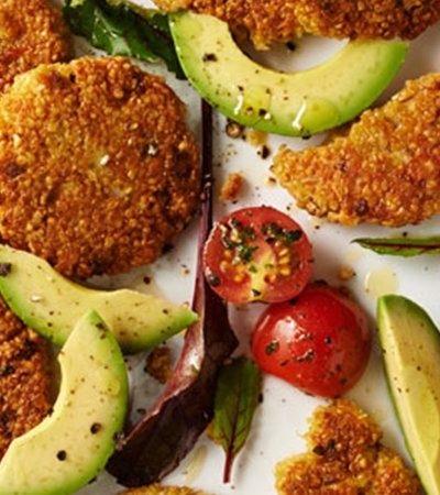 Croquetas de quinoa y queso manchego