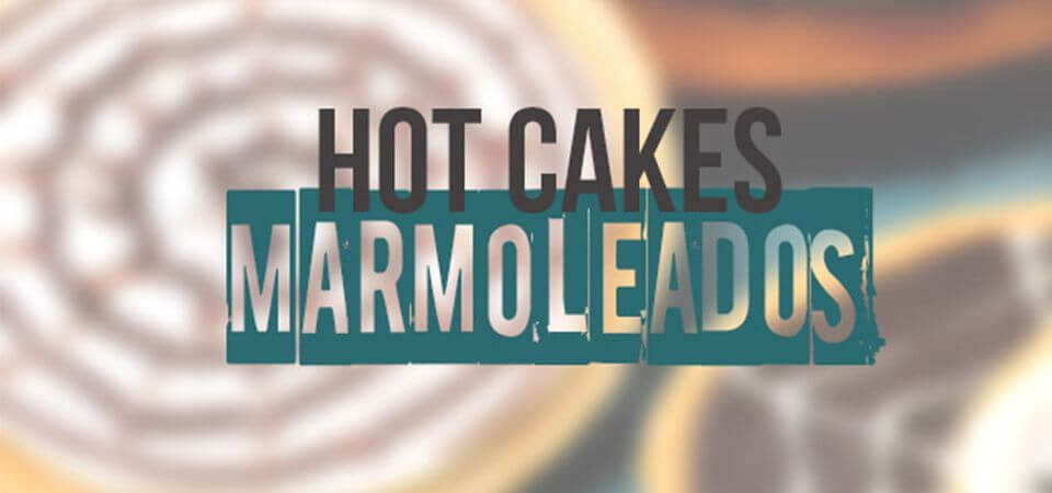 Hotcakes integrales marmoleados