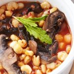 Pozole de portobello