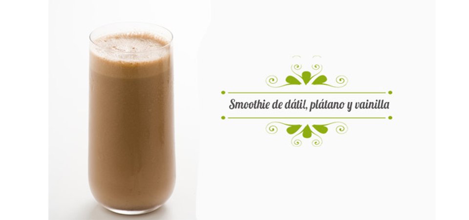 Smoothie de Chai con Vainilla y Plátano