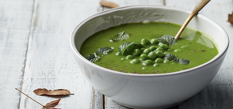 Sopa de Chícharos y Menta | Chef Oropeza