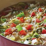 Sopa de quinoa y vegetales