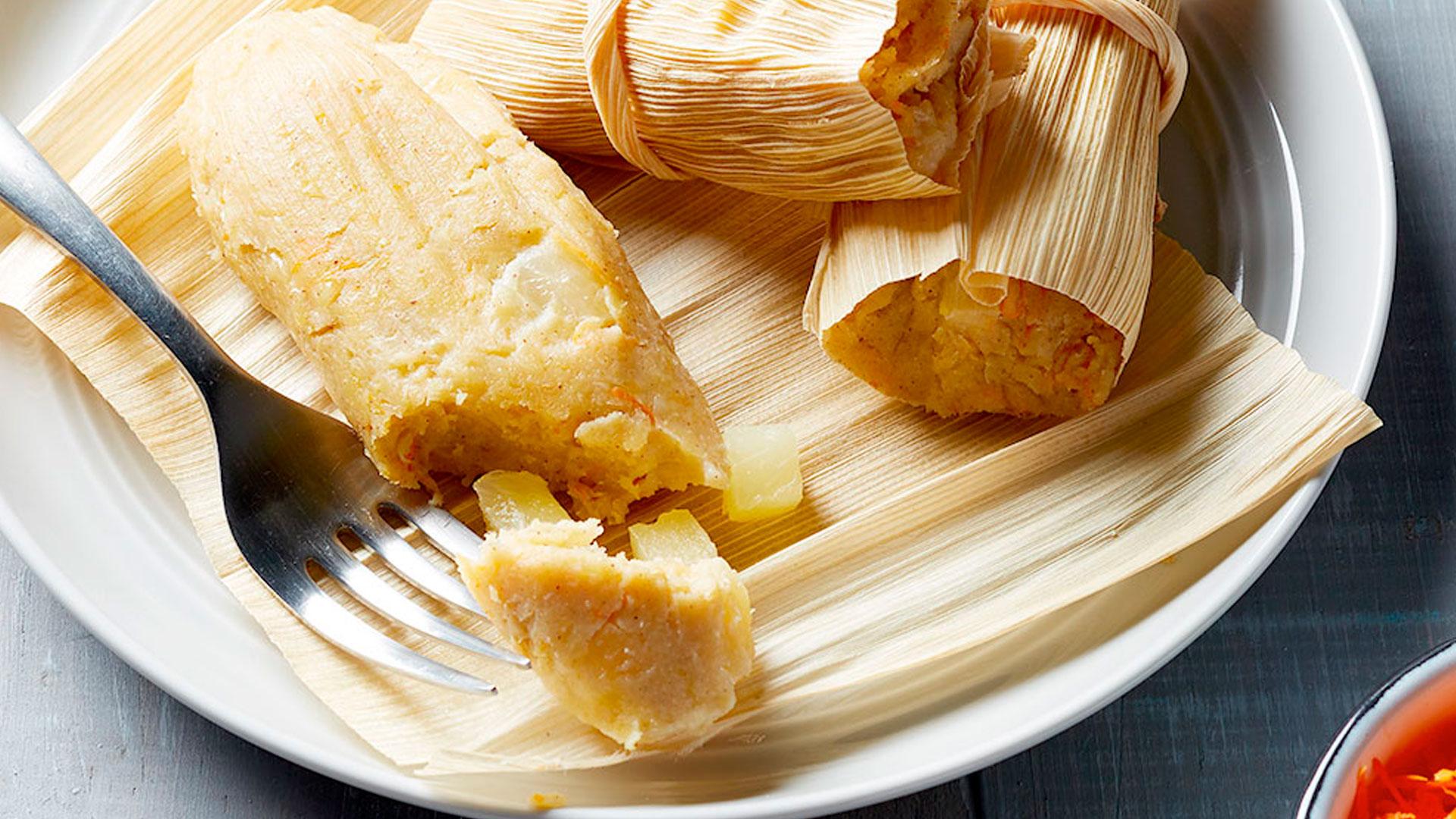 Tamales de Elote Y Zanahoria | Chef Oropeza