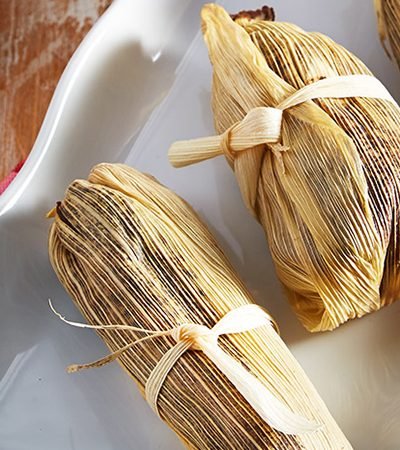Tamales De Chocolate Rellenos De Ate