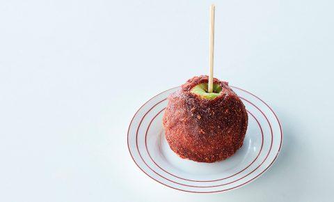 Manzanas con chamoy