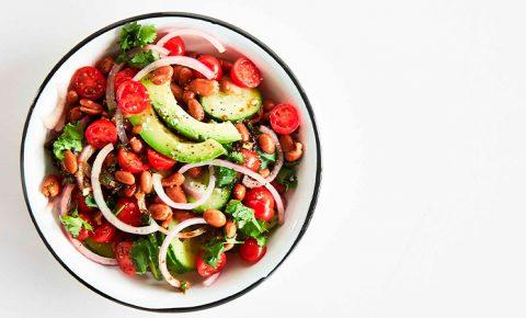 Ensalada de Frijoles con Vinagreta de Chile Ancho