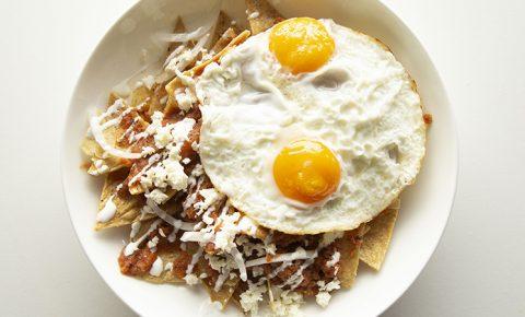 Chilaquiles rojos