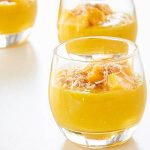 Postre de Mango con Coco