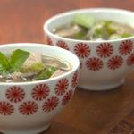 Sopa de Jurel con Fideos de Arroz