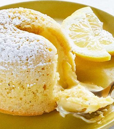 Lava Cake de Limón