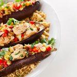 Berenjenas Rellenas de Ensalada de Atún