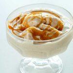 Helado de Yogurt de Caramelo con Pretzels
