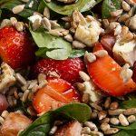 Ensalada De Fresas Marinadas