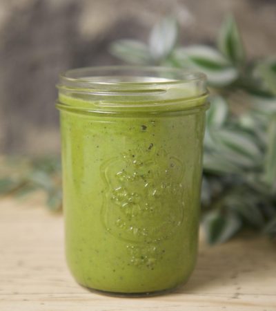 Smoothie Verde de Pepino con Jengibre