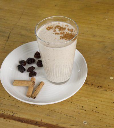 Batido de Pasas y Canela