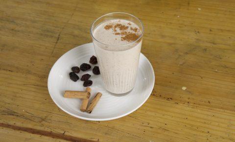 Batido de Pasas y Canela