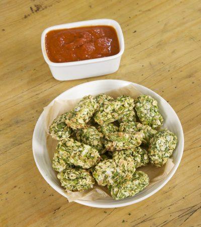 Mini Croquetas de  Queso y Brócoli