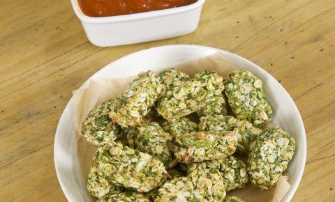 Mini Croquetas de  Queso y Brócoli