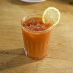 Jugo de Tomate con Cúrcuma y Pimienta
