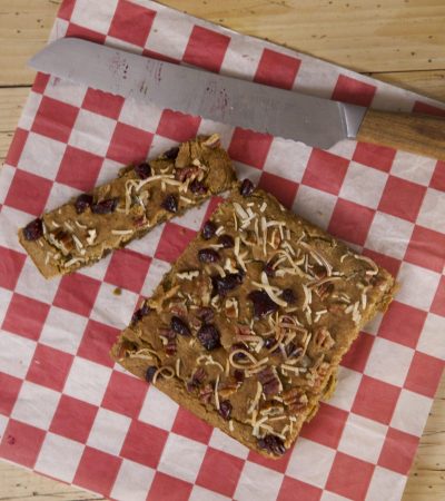 Barritas de Avena Horneada