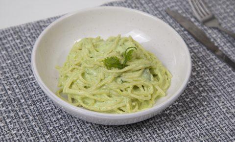 Spaghetti en salsa de 3 Queso