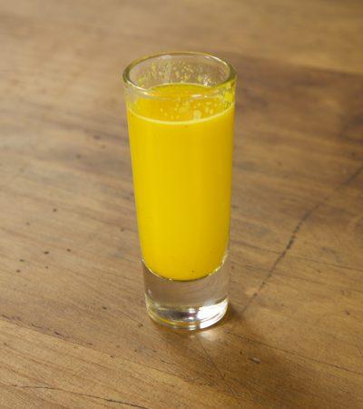 Shot de Jengibre Curcuma y Limon