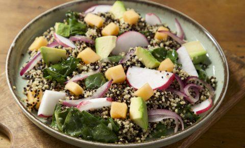 Ensalada de Acelgas y Quinoa y Melón