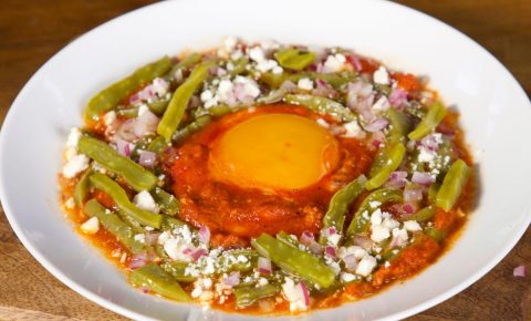 Nopales navegante con Huevos