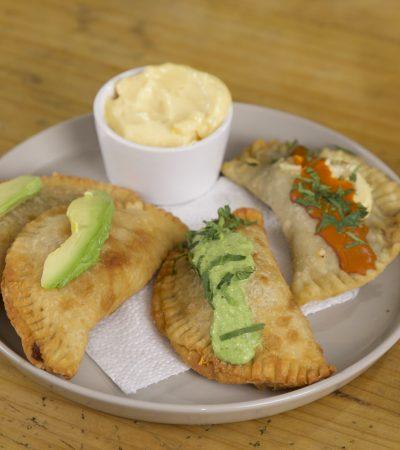 Empanada de Elote queso y Pechuga de Pavo